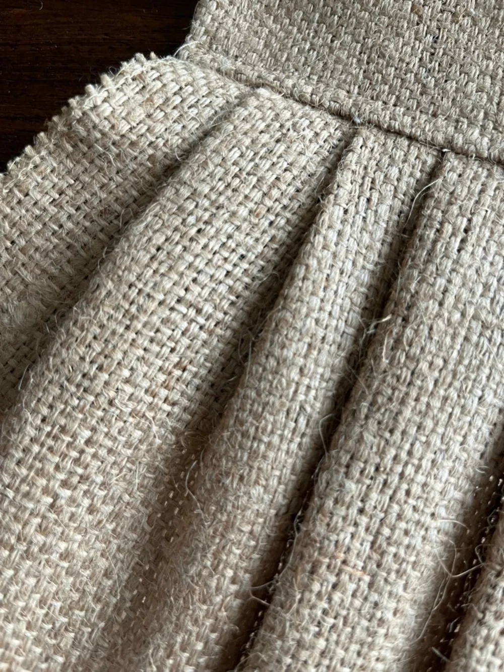 Rustic Burlap Ruffle Table Runner 14x72 Farmhouse Cottage Decor